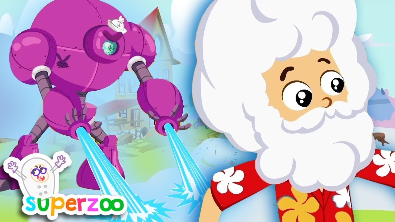 🌍 Stop Climate Change! Dr. Spooky Freezes Earth | Superzoo Compilation for Kids