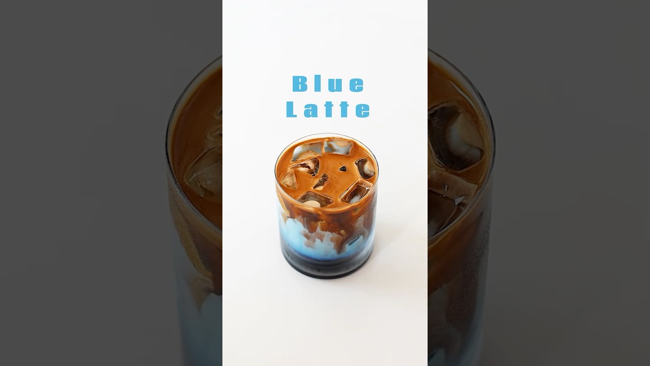 Bret’s Studio | Blue Latte: The Coffee That Looks Like AI!