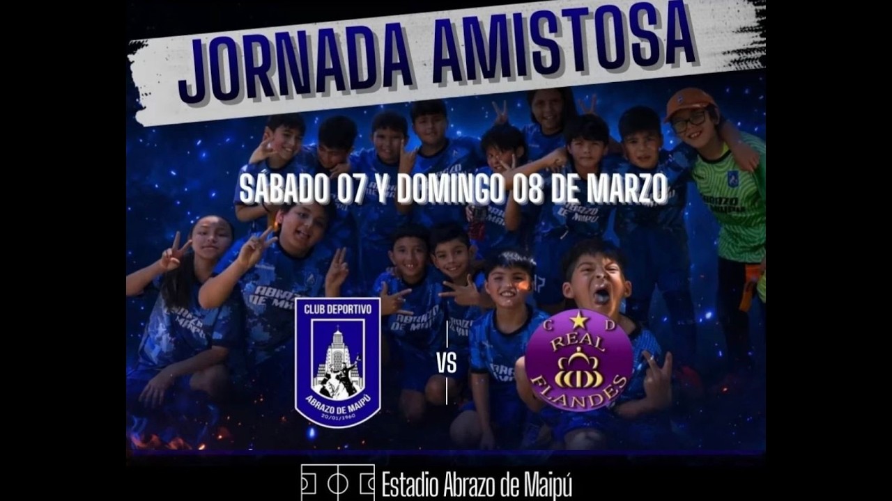Futbol Amistoso 2da Infantil - Abrazo(7) VS Real Flandes(1) - 07-03-2026