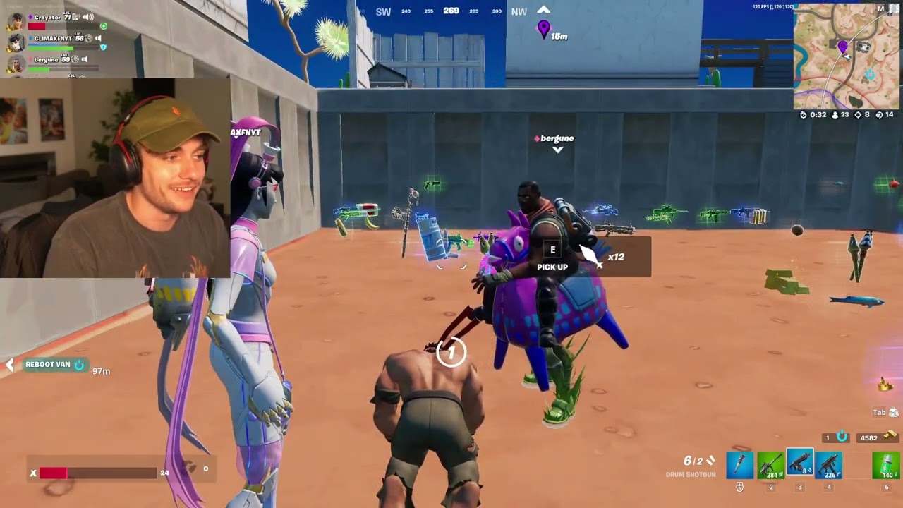 Easter Day Fortnite ft Loserfruit [pt 1] | Apr 17 2022 | Crayator