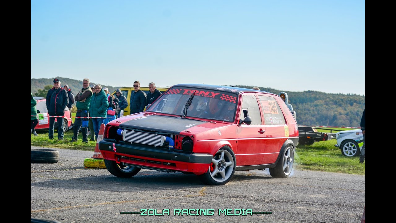 Antonio Makky /VW GOLF MK2/ Dolná Strehová RALLY-SHOW (2024.10.19.)