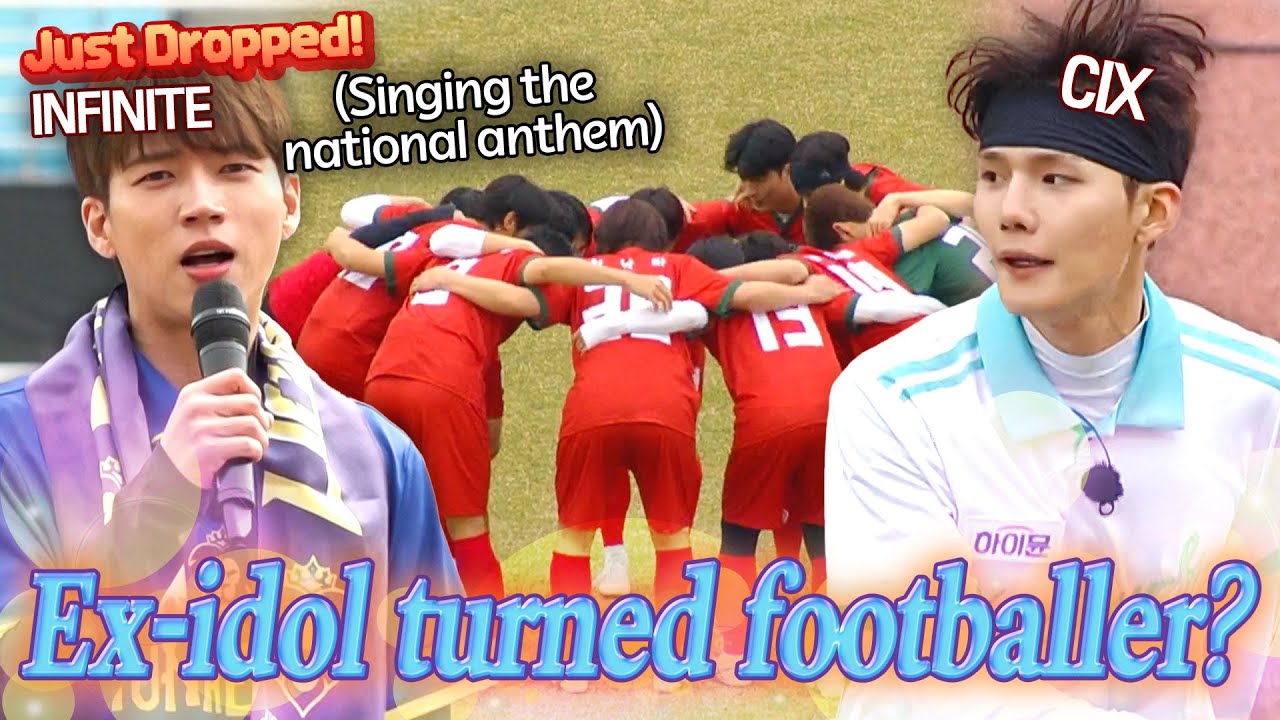 Ex-idol footballer singing the national anthem 🤣🎵 | The Gentlemen's League 4