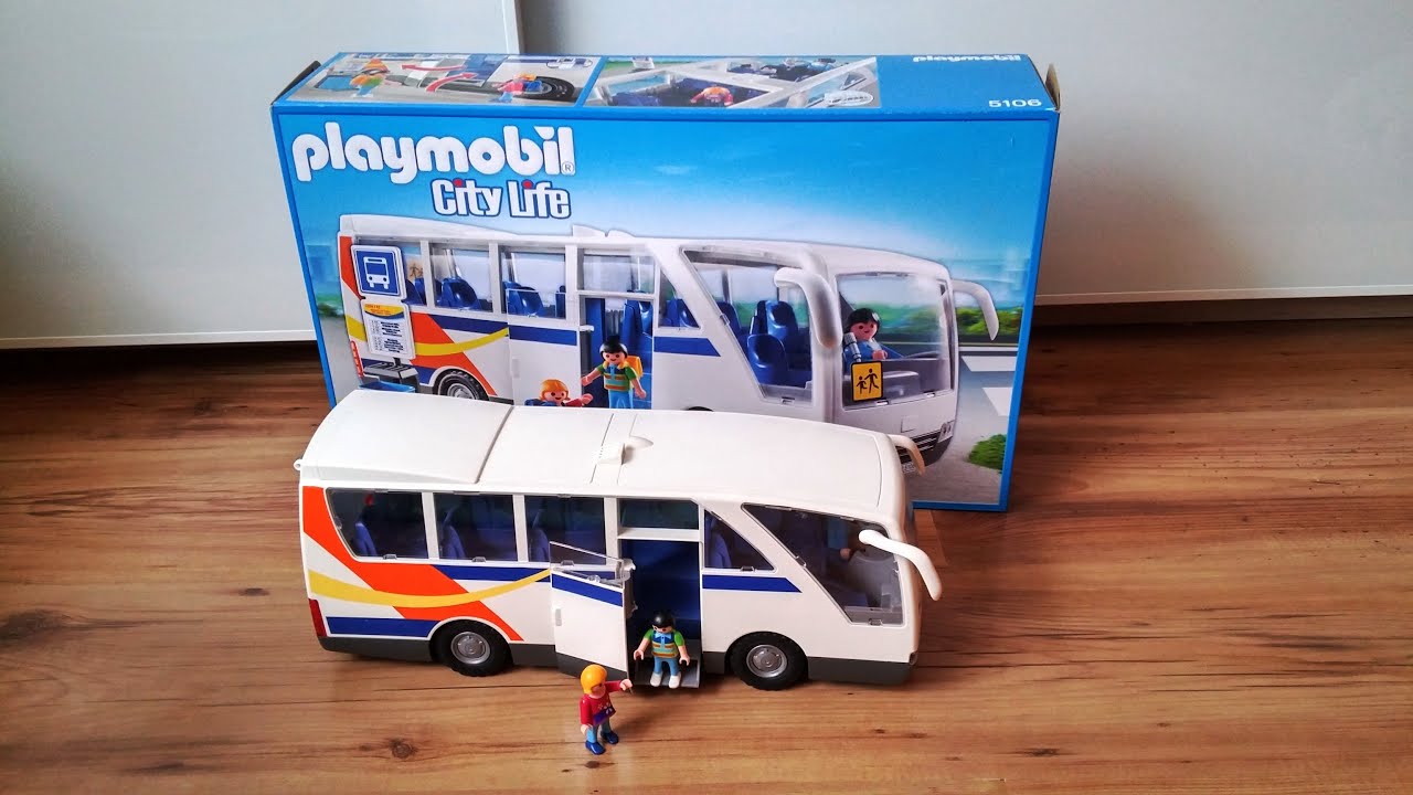 Toys R Us Playmobil City Life 5106. Bus Playmobil.