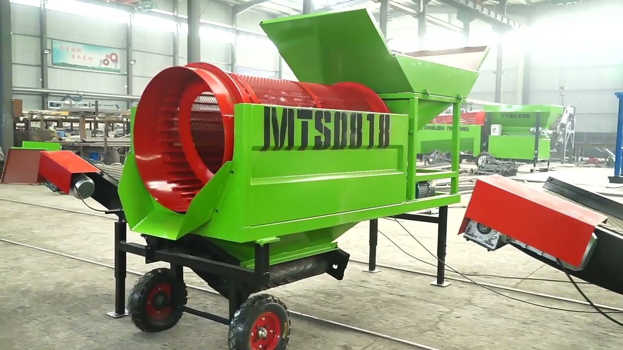MTS0818 compost trommel screen