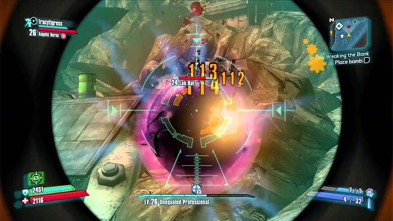 Borderlands 2 Gameplay Walkthrough Let's Play - Part 53 - Bank job