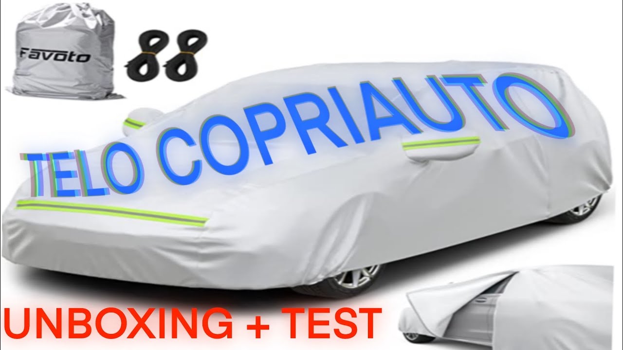 Telo copri auto universale - apertura e prova - acquistato per la mia Suzuki Swift #suzukiswift