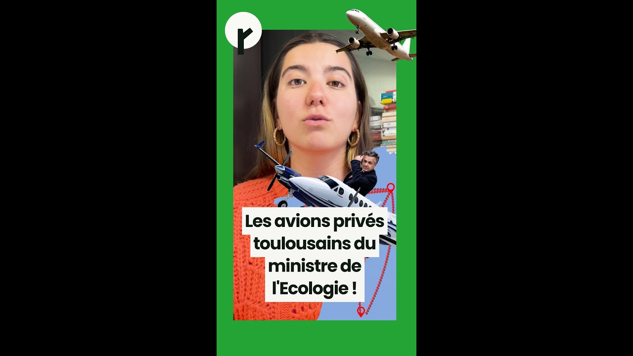 Les avions privés toulousains du ministre de l'Ecologie !