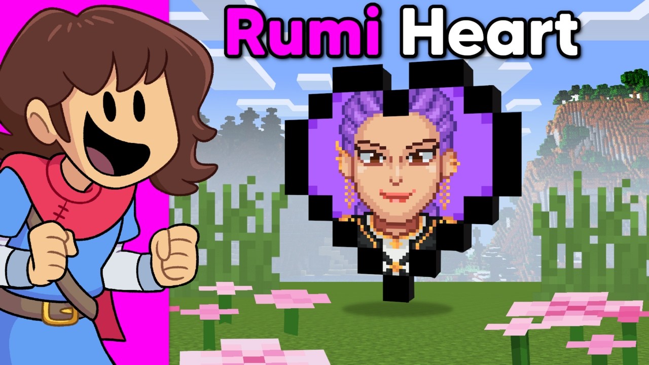 Minecraft But There's K-POP DEMON HUNTER Hearts