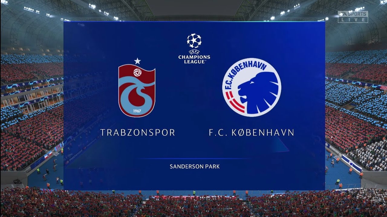 FIFA 22: Trabzonspor vs FC Copenhagen - Champions League Qualification - Full Match