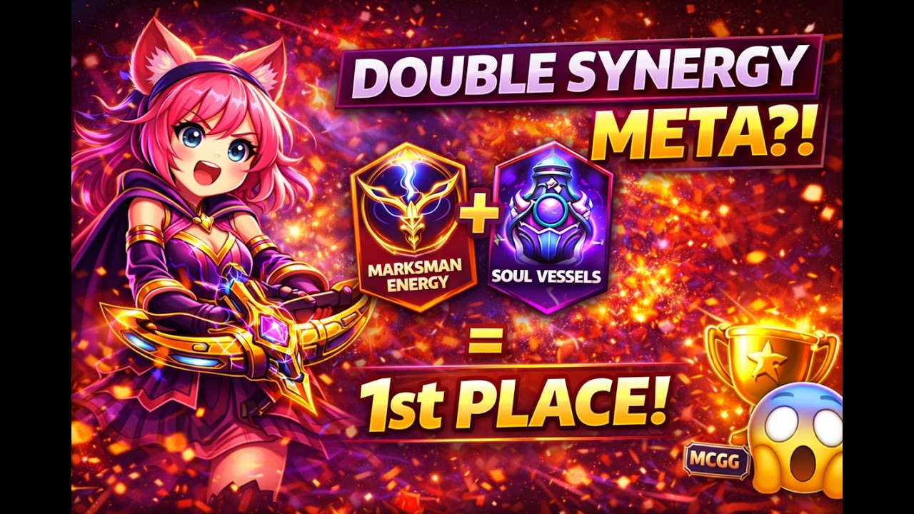This Combo is UNFAIR&hellip; Marksman Energy + Soul Vessels = 1st Place 🔥 | MCGG