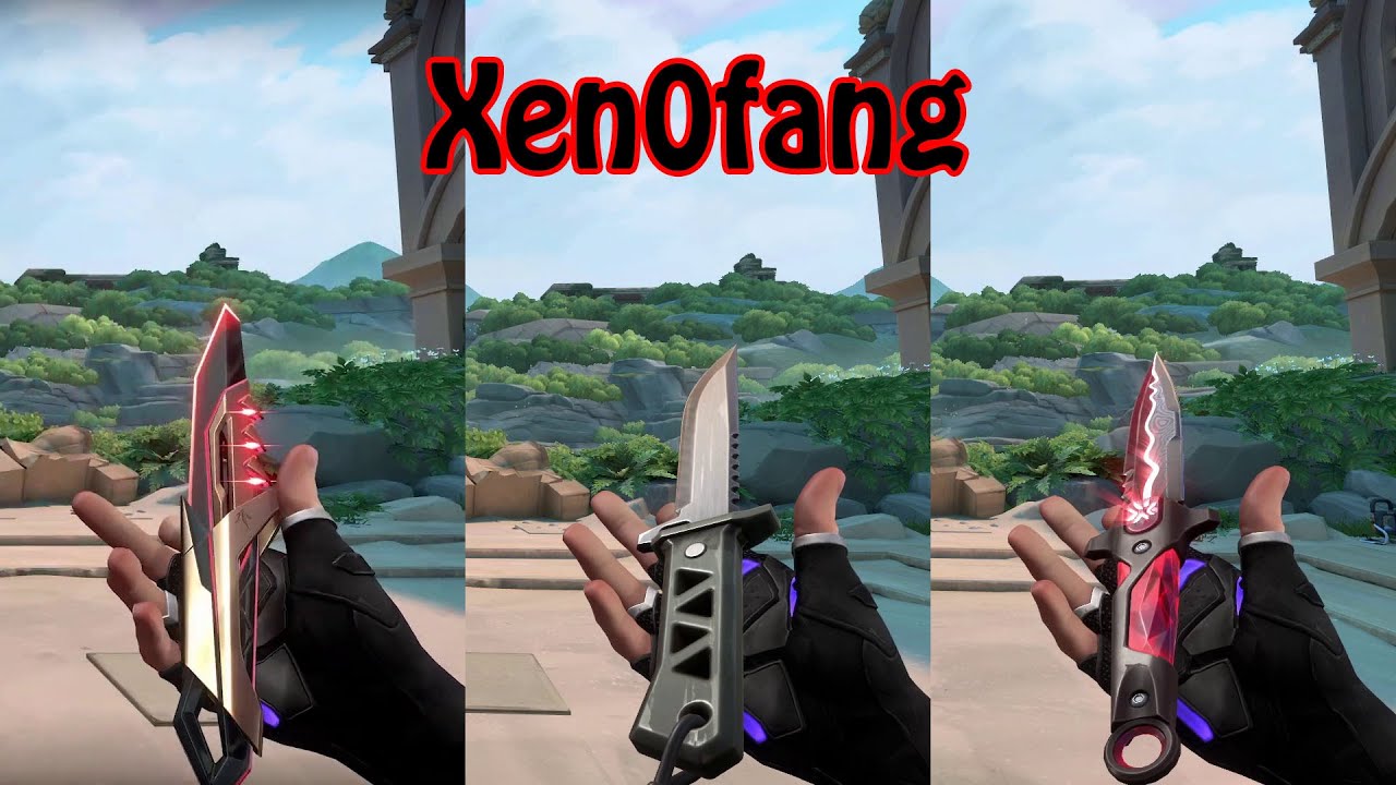 VALORANT Xerofang Knife vs Xenohunter Knife vs Vct Knife