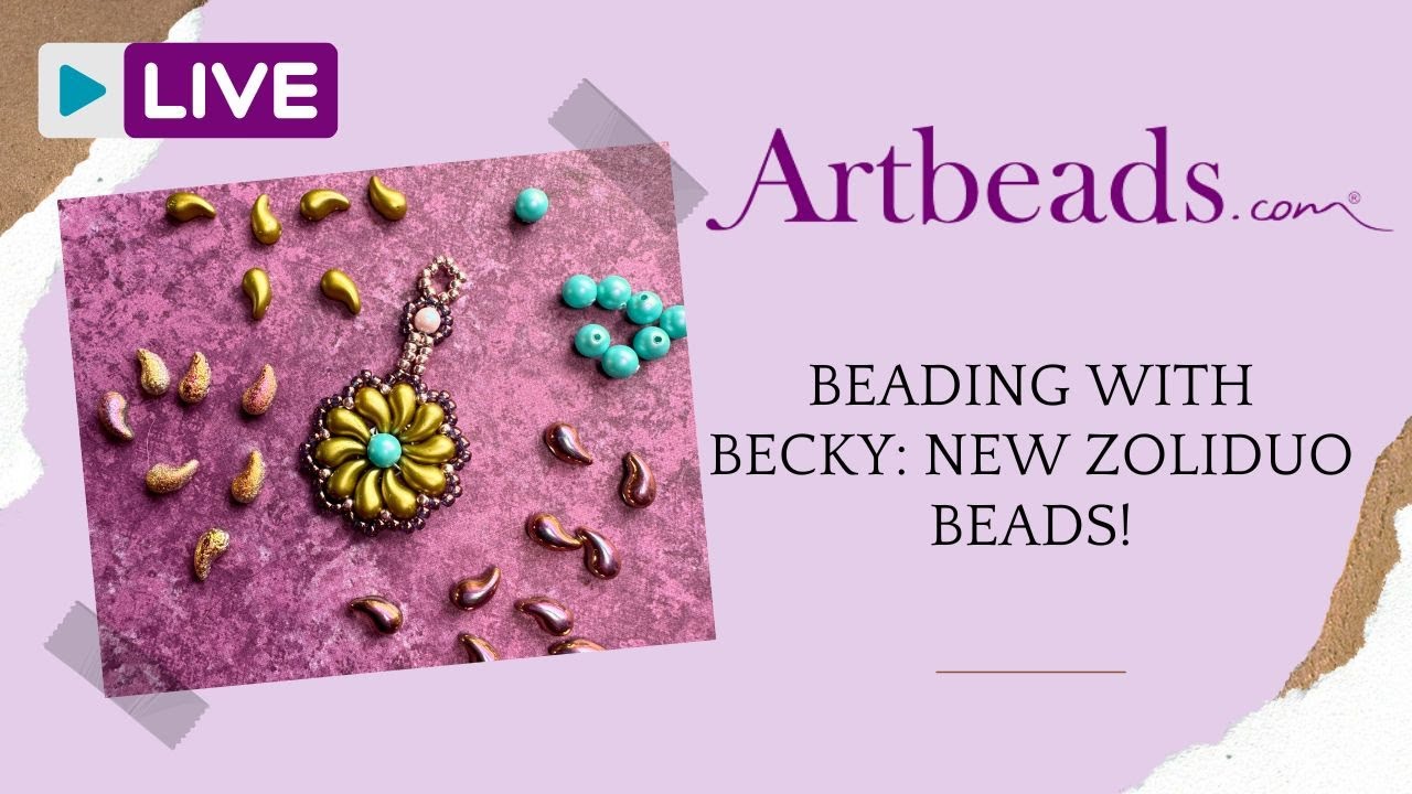 Beading with Becky: How to Use Zoliduo Beads Featuring Seed Beads, PRESTIGE Pearls, and Floral Fun