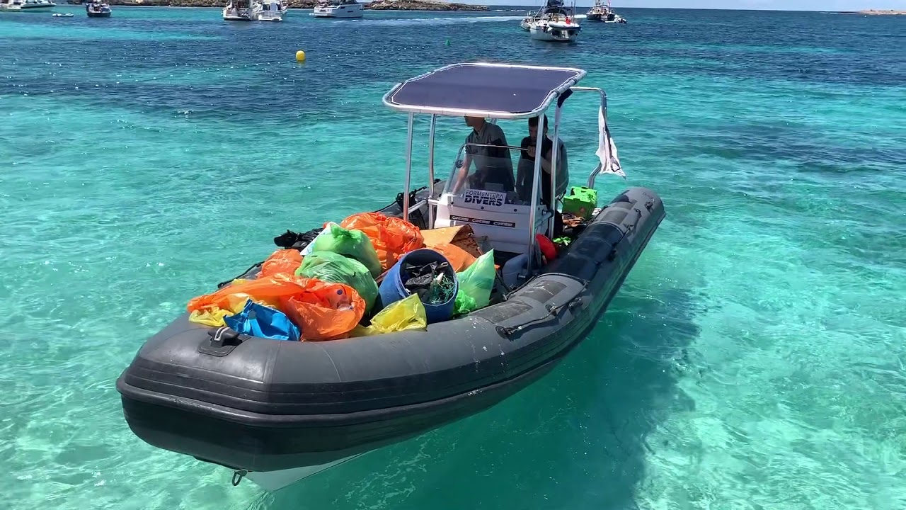 Limpieza de la isla de Espalmador 2019
