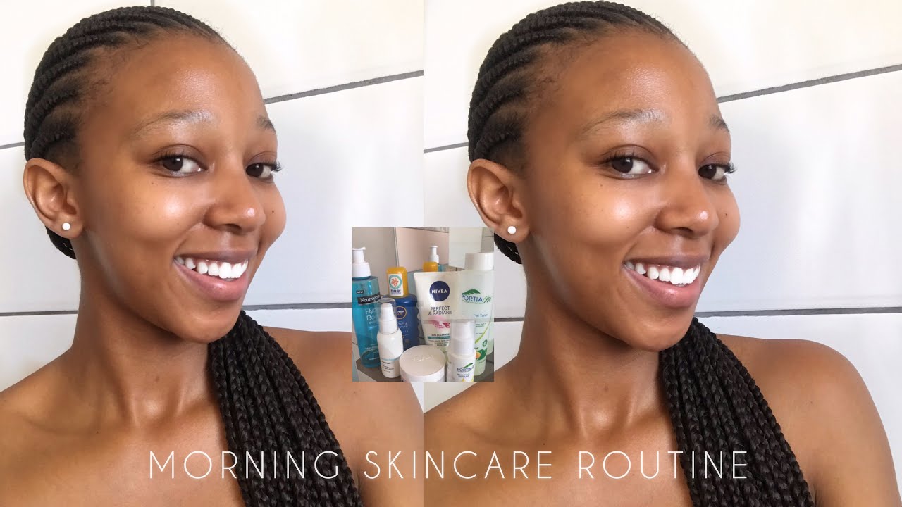 AFFORDABLE MORNING SKINCARE ROUTINE 2020| DRUGSTORE PRODUCTS | SOUTH AFRICAN YOUTUBER