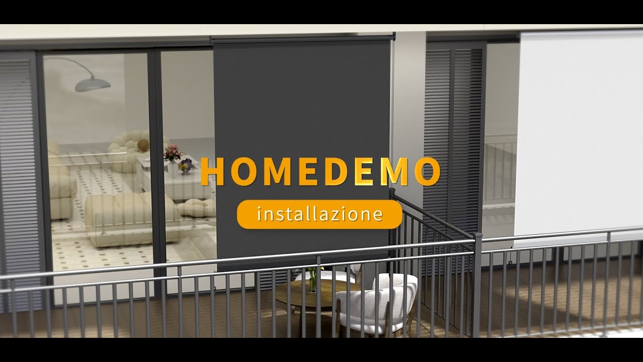 ITA Simple Sunshade Roller Blind - Beaded Version Installation Video
