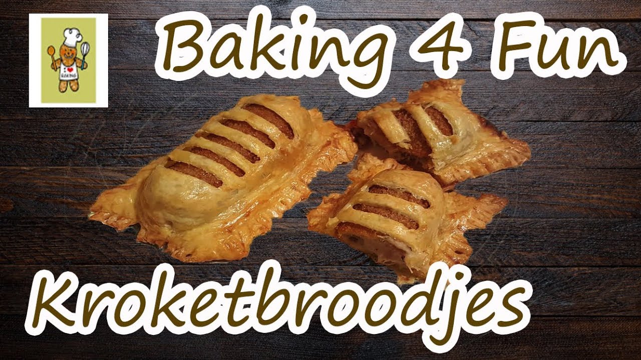 Kroketbroodjes - Baking 4 Fun