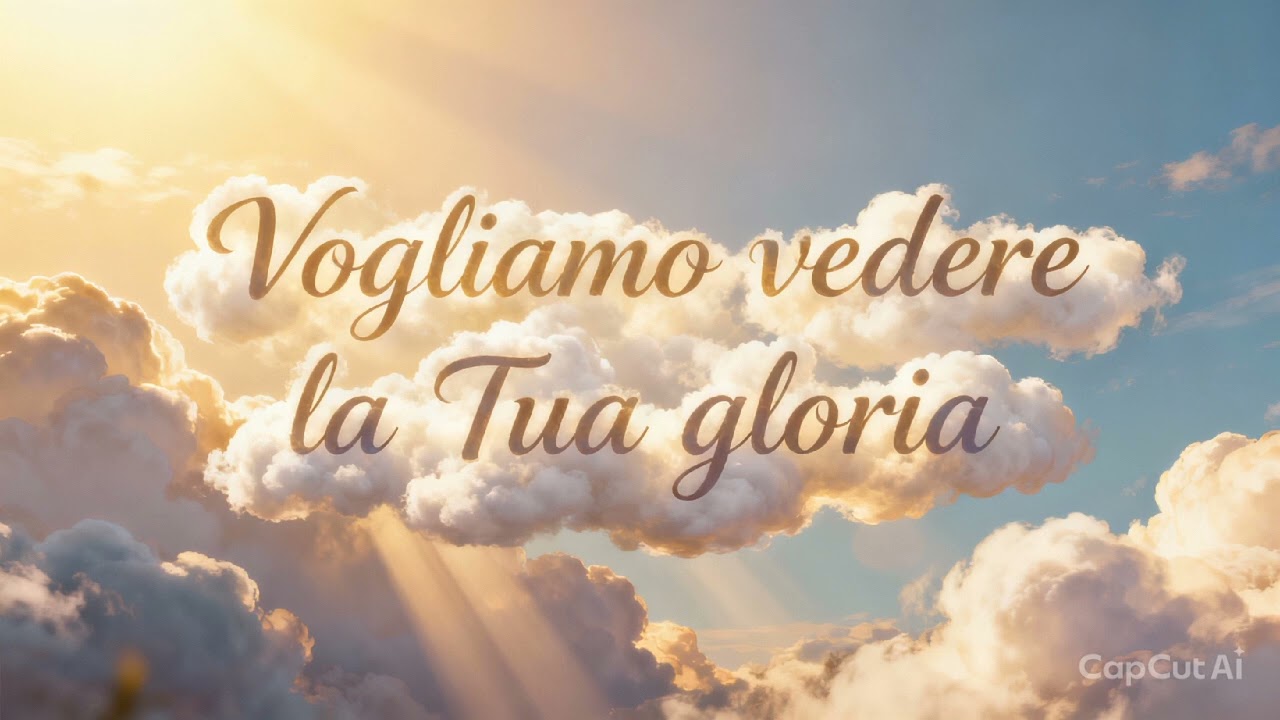 Vogliamo vedere la Tua gloria | Worship Italiano | Adorazione