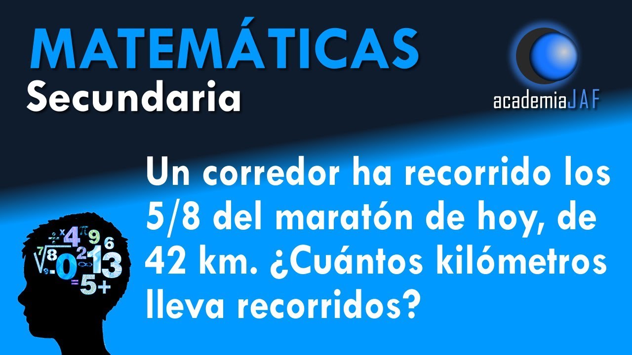 PROBLEMAS CON FRACCIONES 01 - Kilómetros recorridos