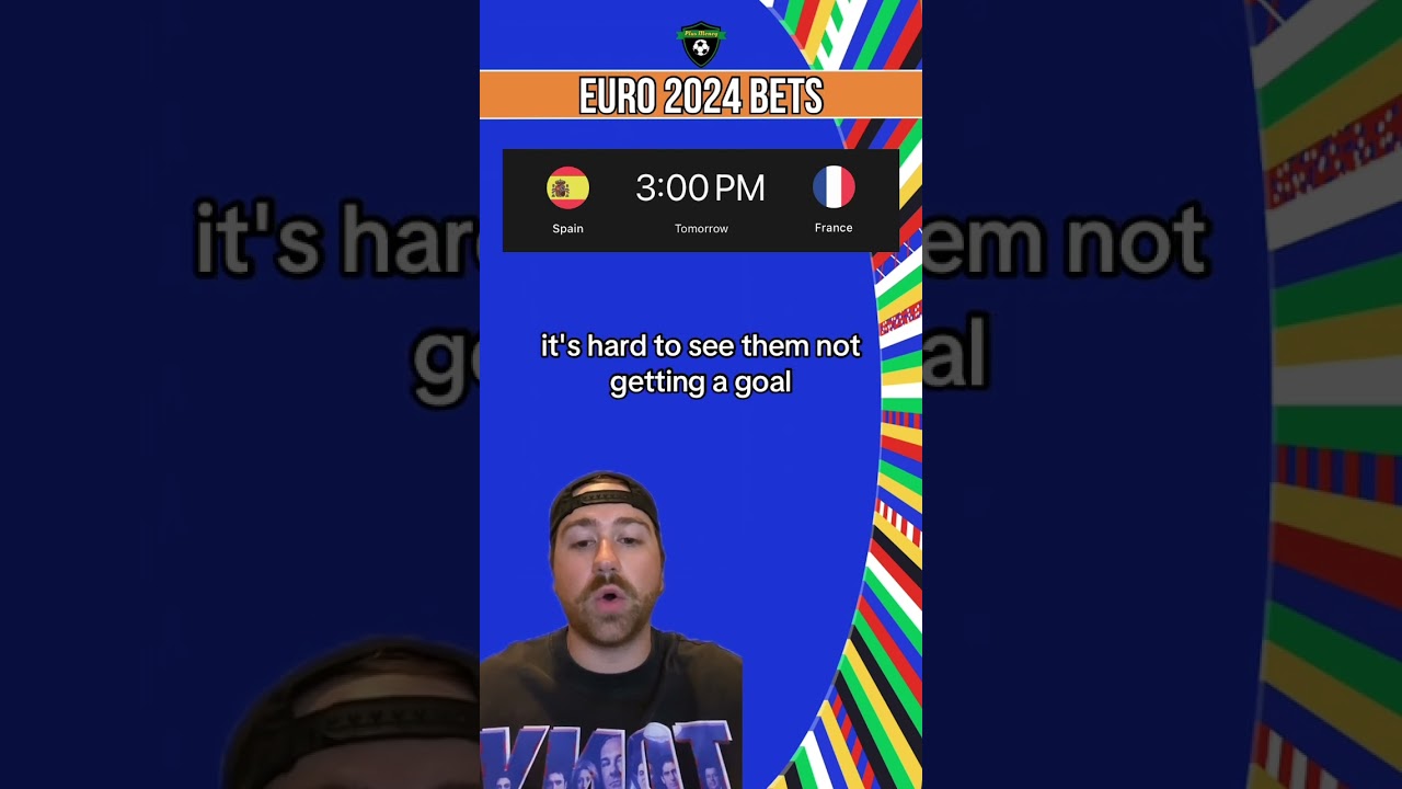 Best bets for the Euro 2024 Semifinals, who wins when France takes on Spain #euro2024 #betting