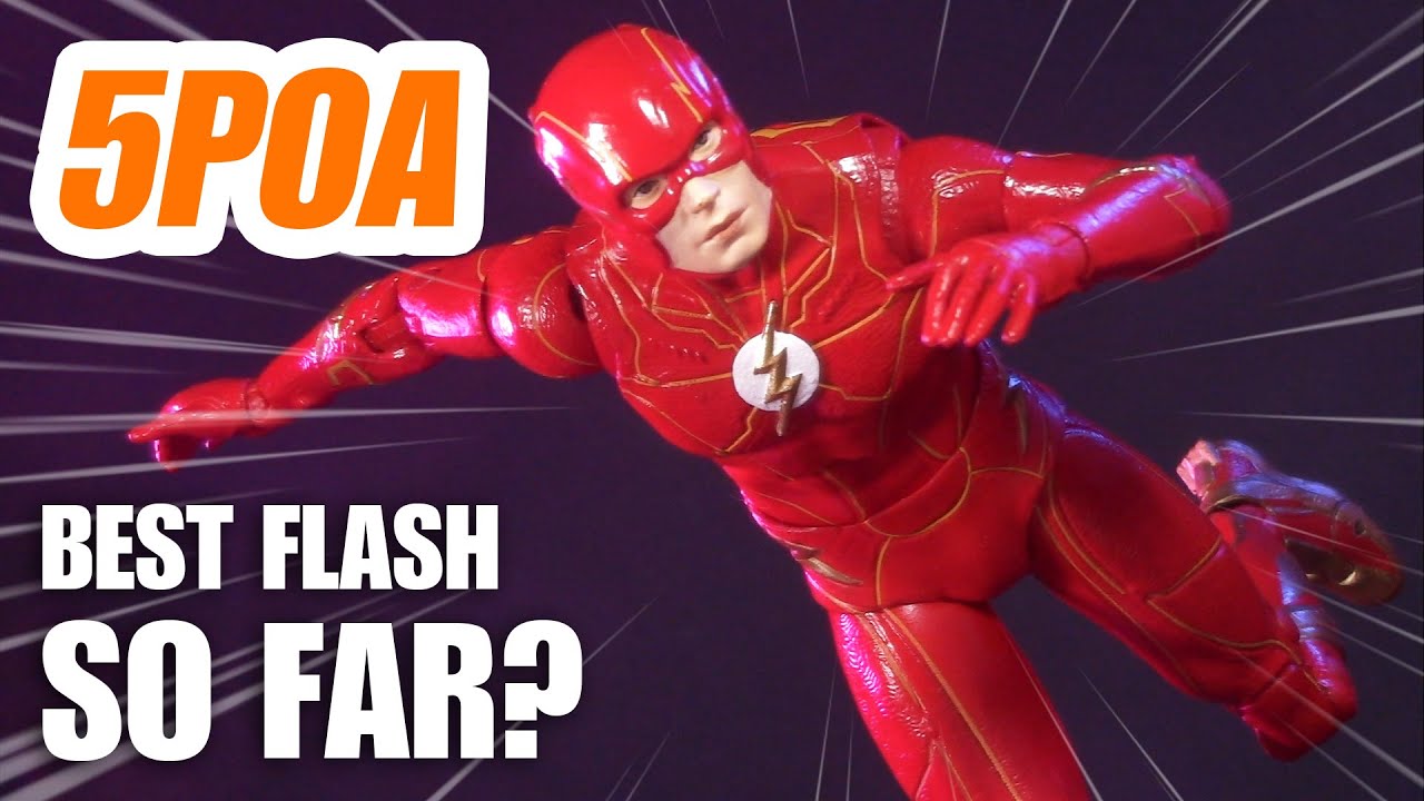 Насколько хорош фильм «Флэш»? Обзор фигурки McFarlane Toys DC Multiverse Эзра Миллер Спидфорс