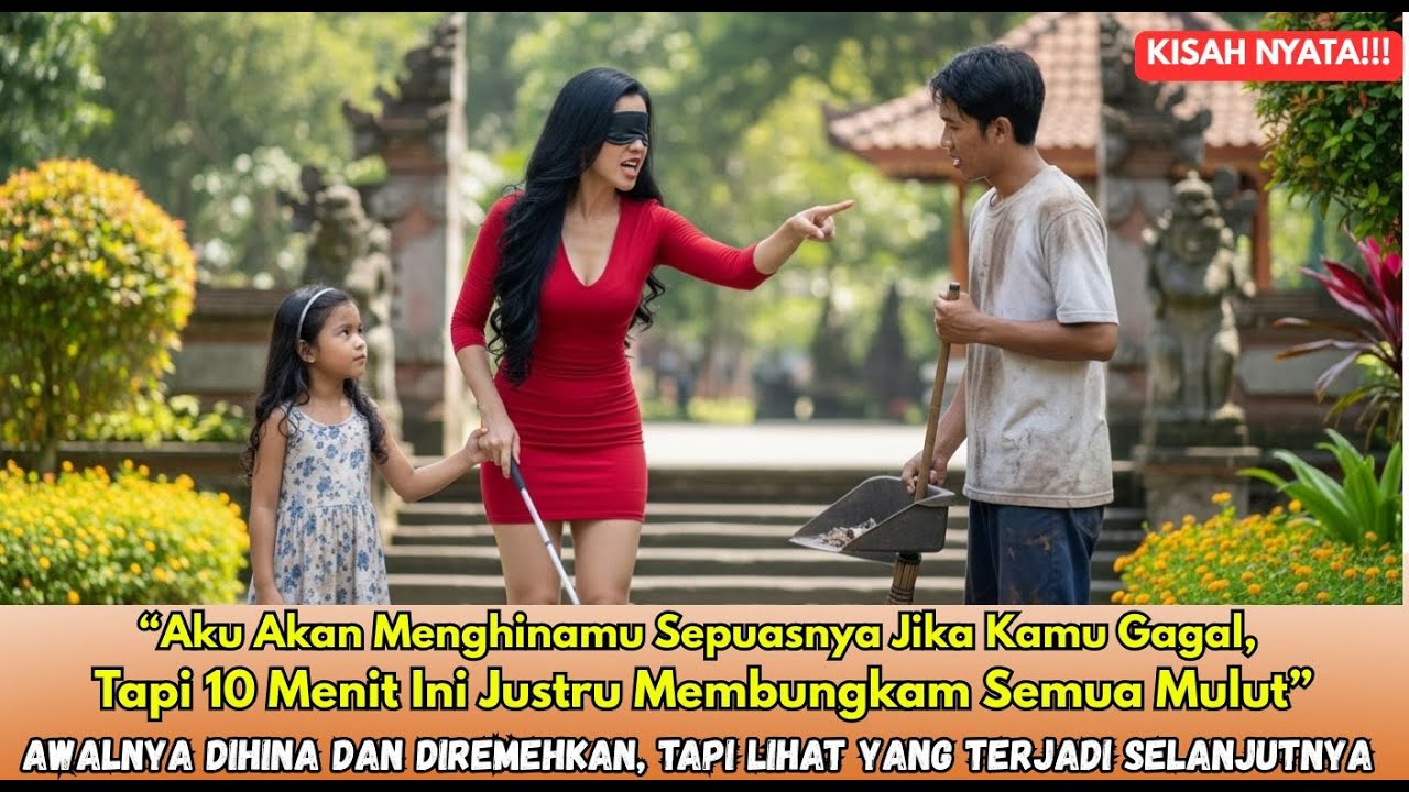 Jika 10 Menit Mataku Tak Sembuh, Hina Aku Sepuasnya!Tukang Sapu Ini Akhirnya Membuat Semua Terdiam