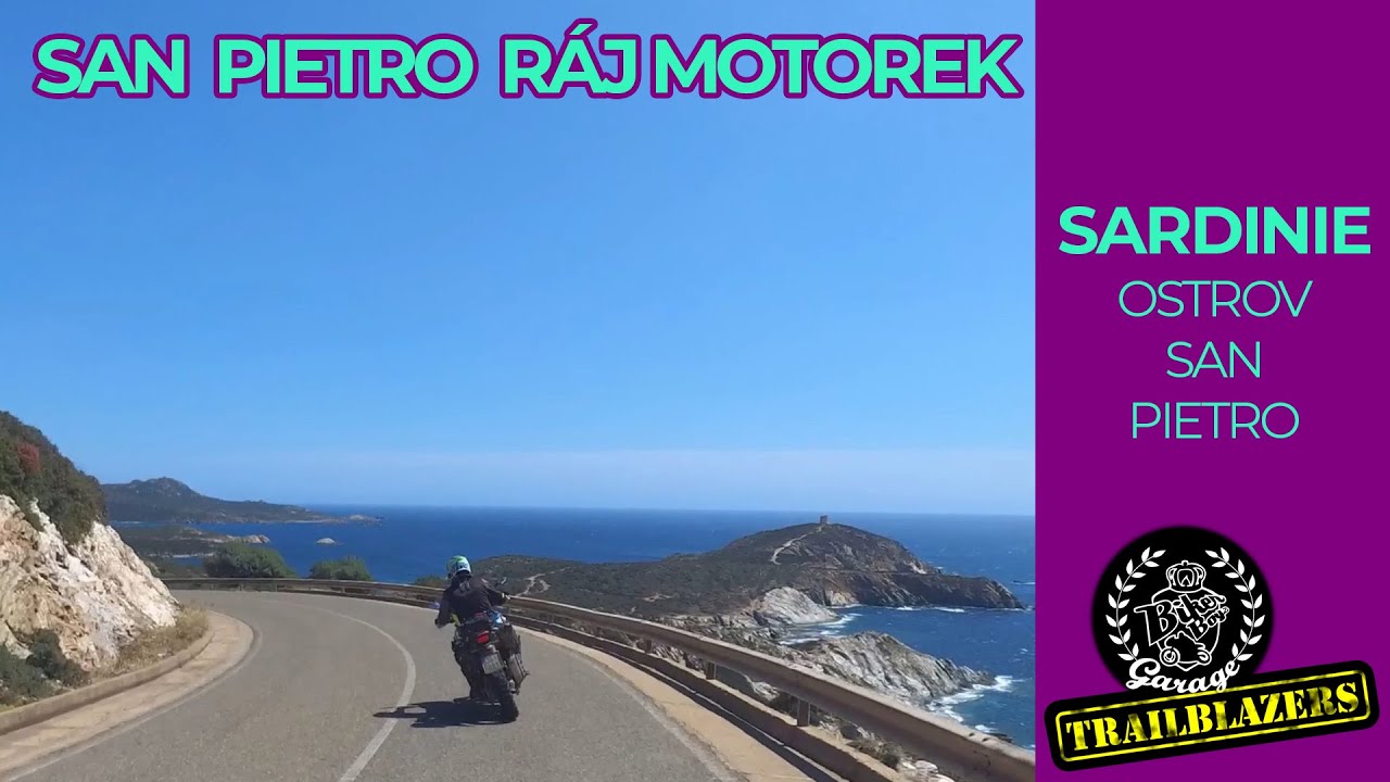Moto trip Sardinie 2024 - 2. DÍL - San Pietro || Africa Twin 1100 a AJP PR7