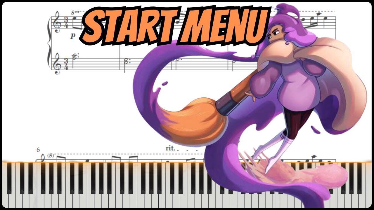 🎹 Constance - Start Menu  (Haunting Piano Arrangement + Sheets)