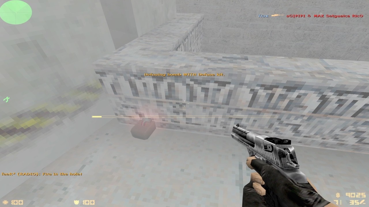 Counter-Strike 1.6 in 2025 - de_dust2_snow PC Gameplay (1080p60fps) (No Commentary)