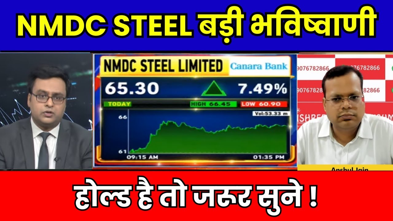 NMDC STEEL SHARE NEWS | NMDC STEEL SHARE LATEST NEWS TODAY | NMDC STEEL SHARE ANALYSIS