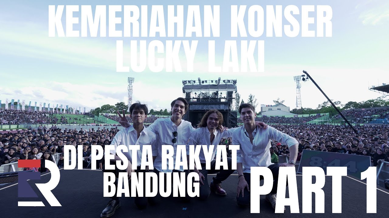EXCLUSIVE!! THE LUCKY LAKI DI PESTA RAKYAT EDISI BANDUNG!! |RUMINITAS - EL RUMI TV