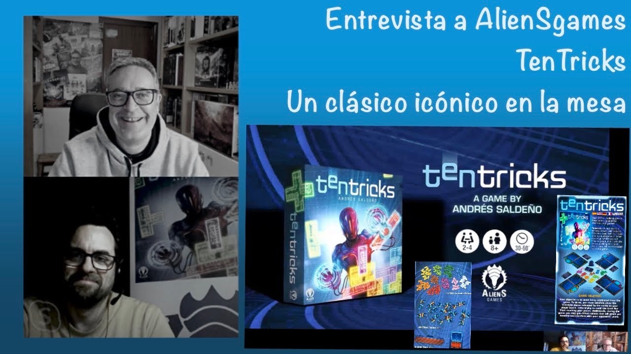 Conoce el nuevo #Tentricks de la editorial #AlienSGames #AndrésSaldeño