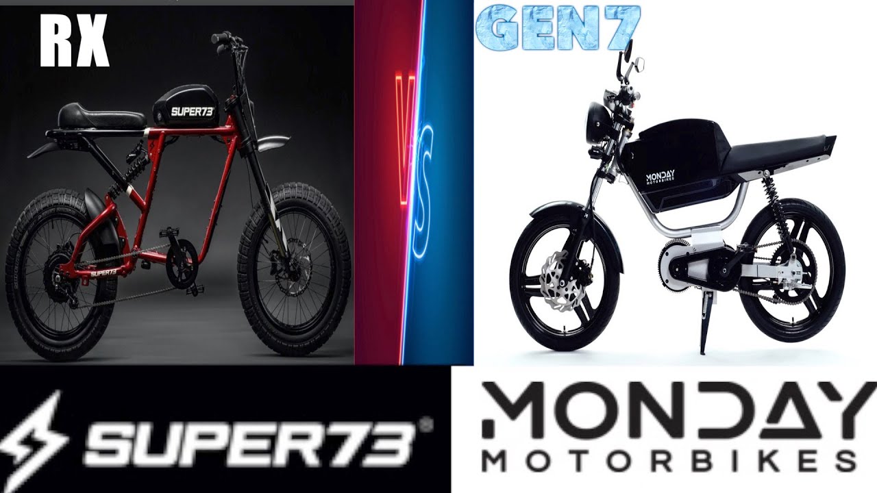 SUPER73RX VS. MONDAYMOTORBIKE GEN7 -TECH SPECS BATTLE-WHICH BIKE IS BETTER? HERVEs WORLD Episode 397
