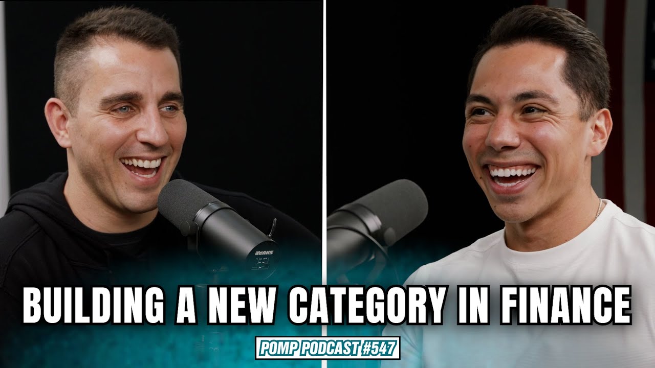 Building A New Category In Finance I Mike Gonzalez I Pomp Podcast #547