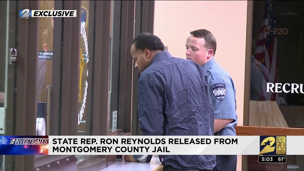 State Rep. Ron Reynolds released from Montgomery County Jail