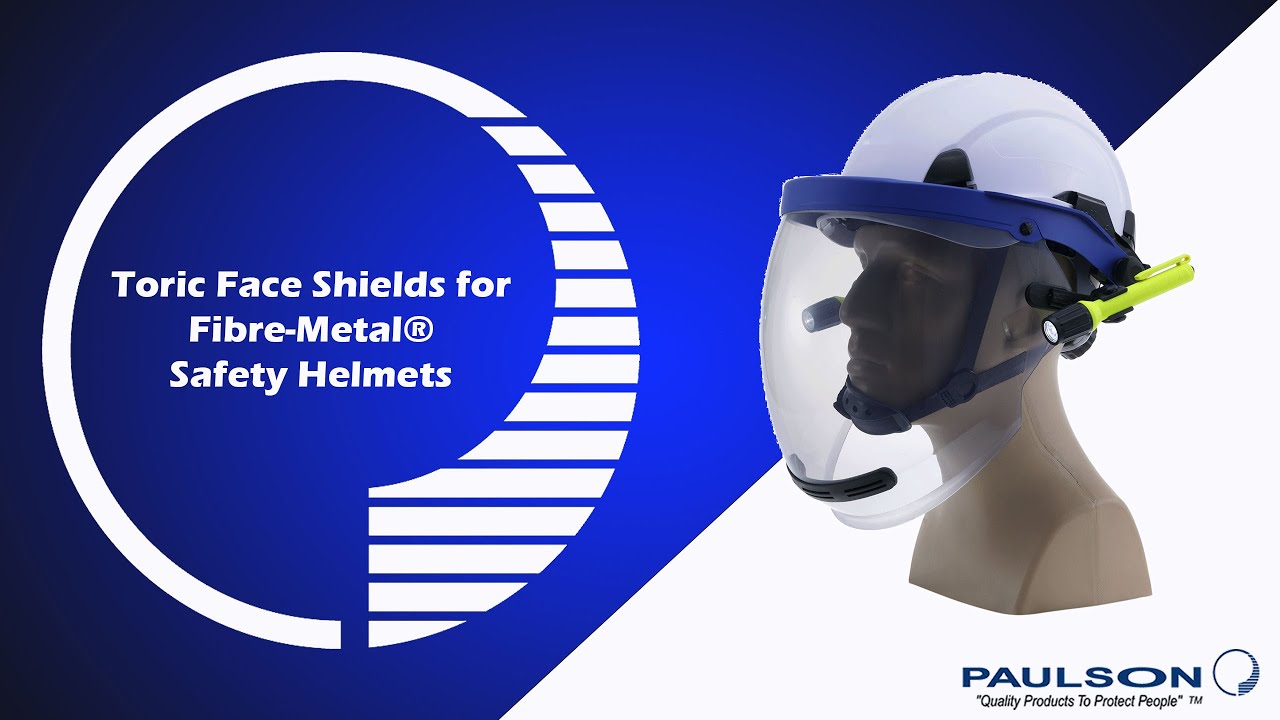 Toric Face Shields Compatible with Fibre-Metal® Safety Helmets