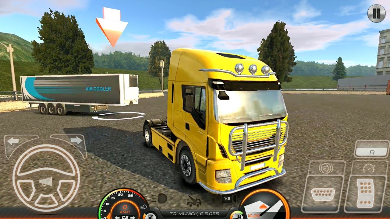 Truck Simulator Europe 2 #9 Road to Munchen - Android Gameplay FHD