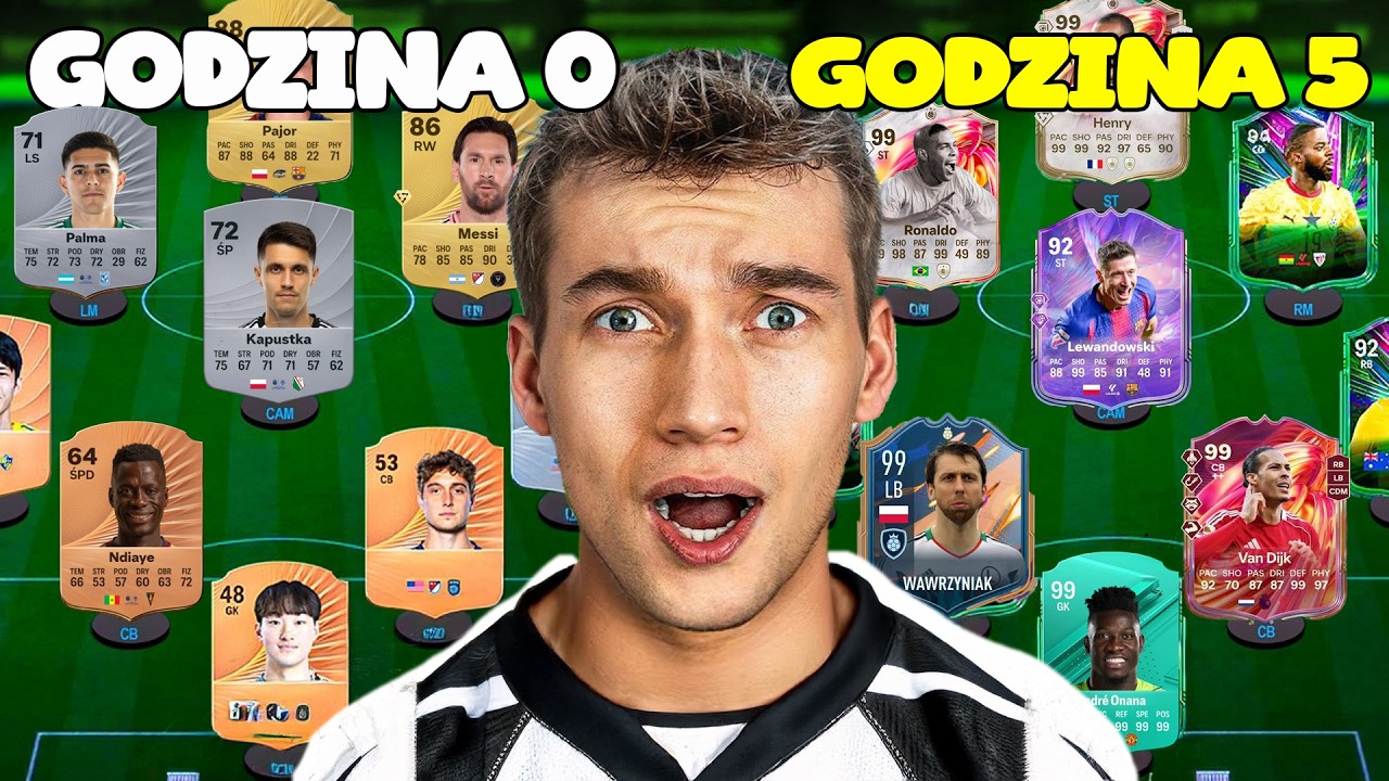 Zacząłem WSZYSTKO OD ZERA - 5 Godzin Challenge