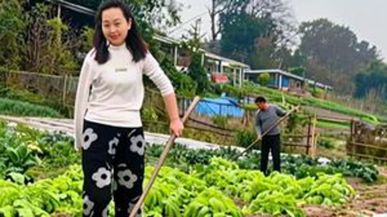 过年别人都在走亲访友，我家老爸还在地里忙活。陪老汉干干活，人间烟火，最暖不过一家人在一起。#乡村生活记录 #农村过年 #渝儿教练 #真实的乡村生活是这样的 #残疾人驾校