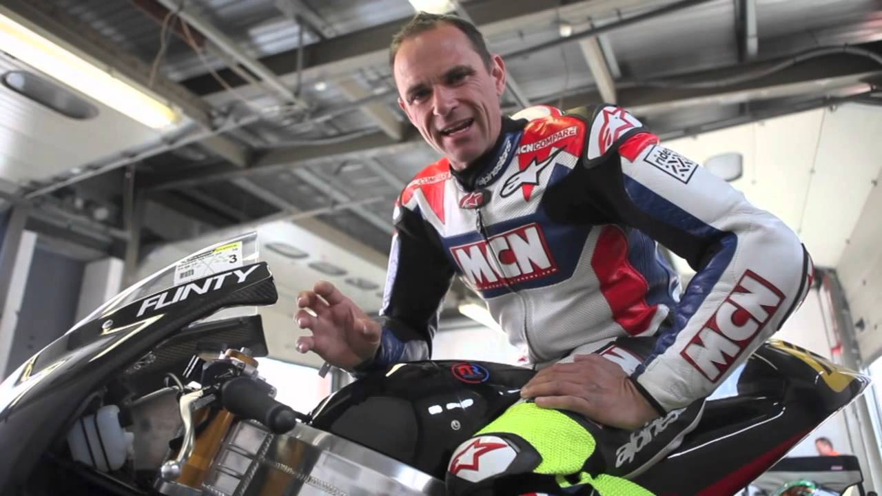 Riding Keith Flint's Moto2 bike