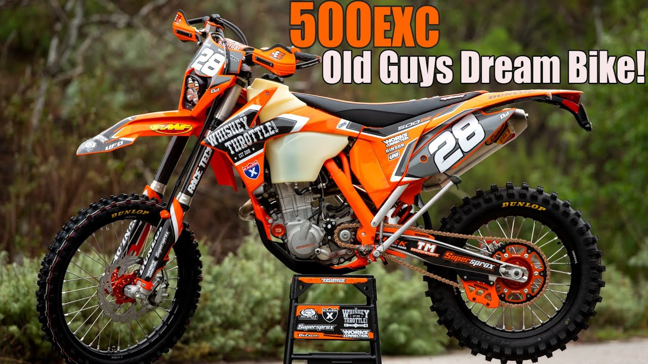 KTM 500EXC 50+year-olds dream bike & we have the best one!