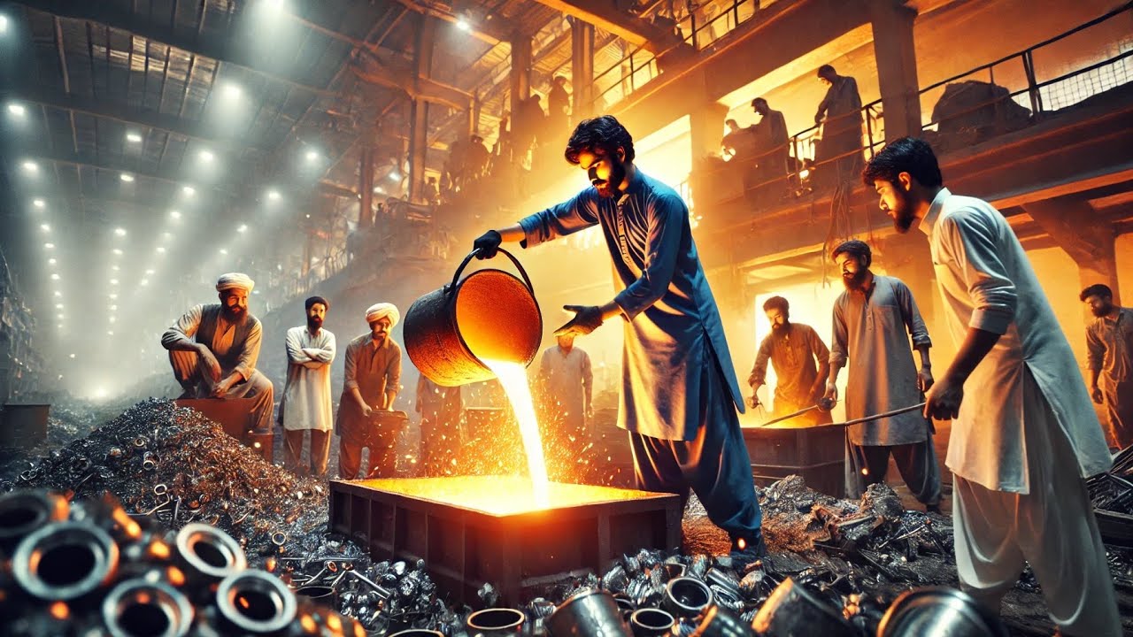 ♻️ From Junk to Treasure! 🚀 The Amazing Metal Recycling Process ♻️