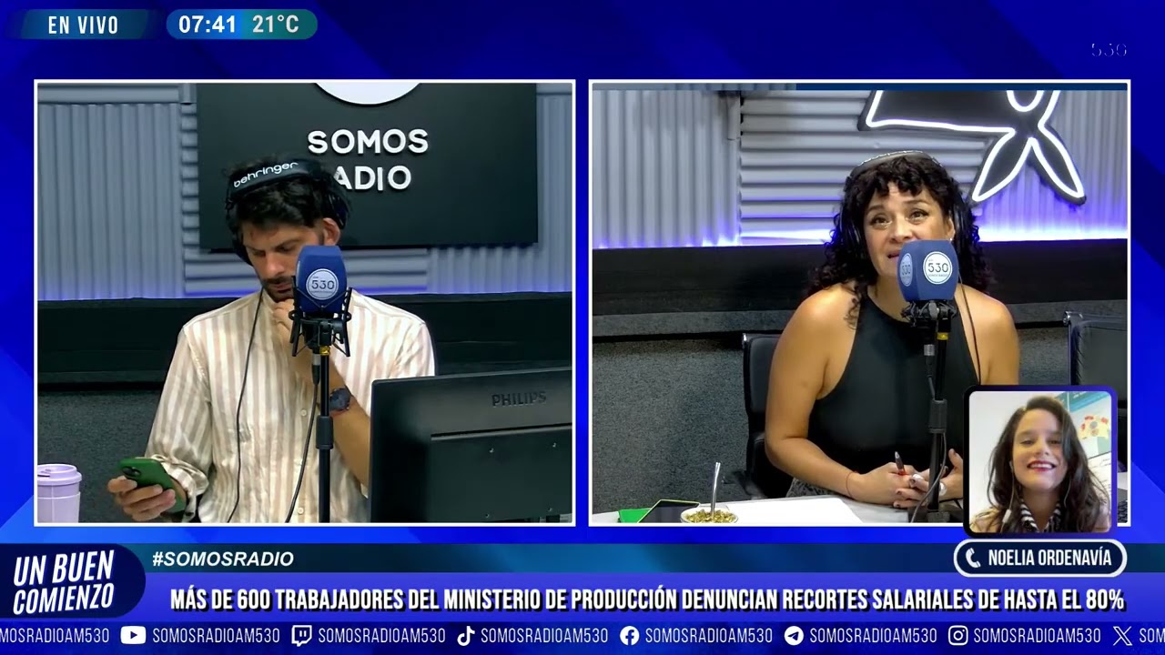 NOELIA ORDEAVÍA | MÁS DE 600 TRABAJADORES DEL MINISTERIO DE PRODUCCIÓN DENUNCIAN RECORTES SALARIALES
