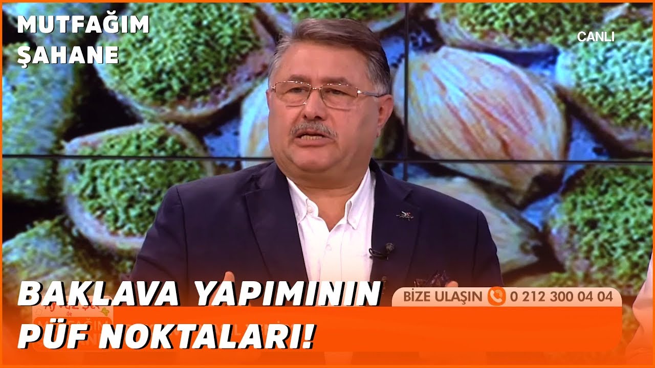 Nadir Güllü'den Baklava Yapımının Püf Noktaları - Ayvaz Şef'le Mutfağım Şahane - 26 Şubat 2020