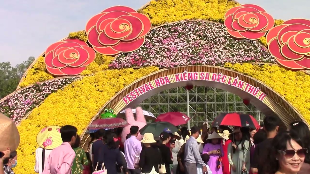 Quảng Trường Sa Đéc_Festival Hoa Kiểng Sa Đéc Lần Thứ II_2025