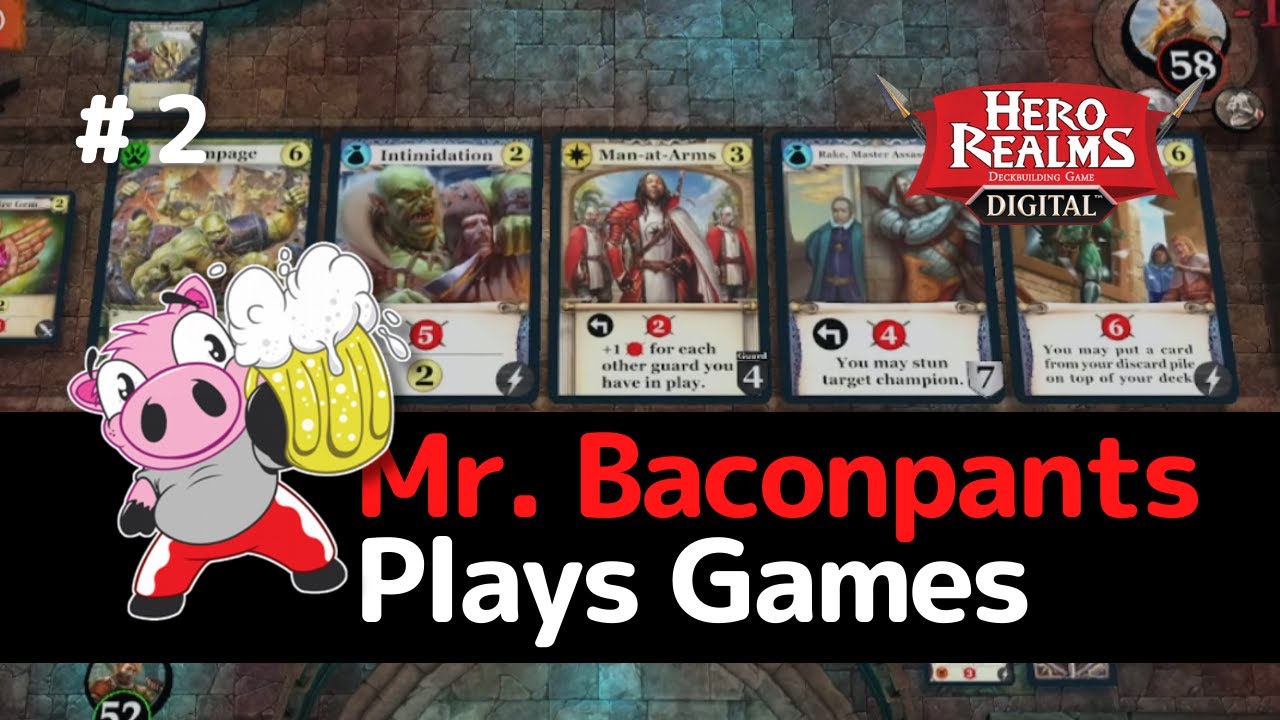 Thief fights a Ranger and Fighter to the Death | Hero Realms Digital Gameplay #2