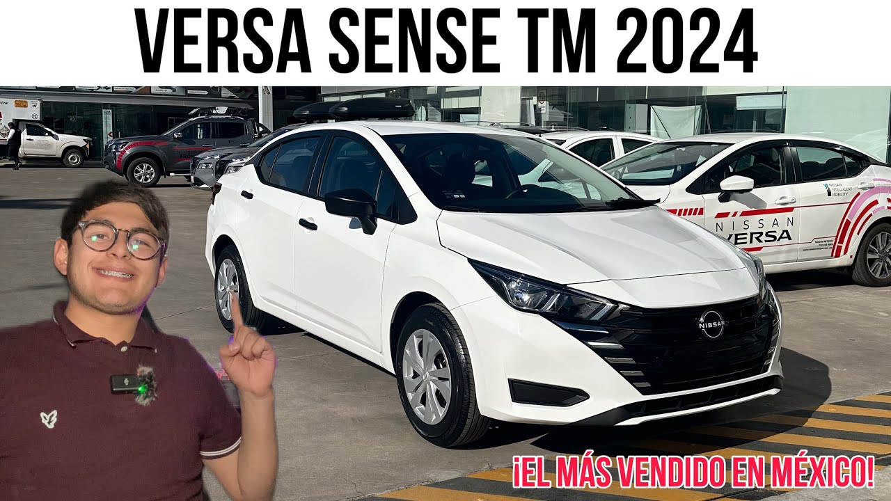VERSA SENSE TM 2024 ¡El mejor sedan de Mexico!