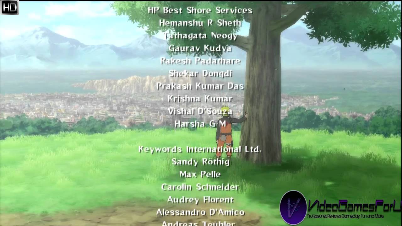 VideoGamesForU - Naruto Shippuuden Ultimate Ninja Storm 2 - Credits