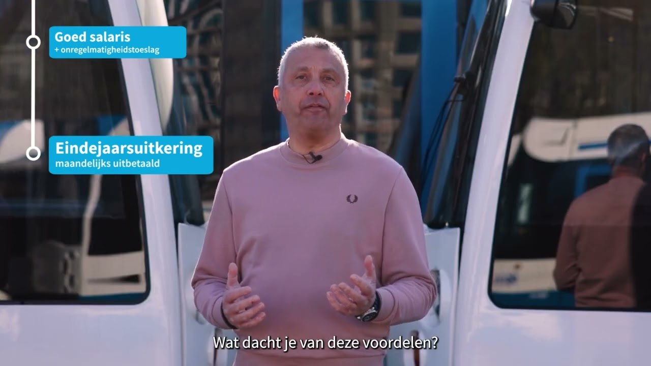 Werken op de tram - dit krijg je bij GVB
