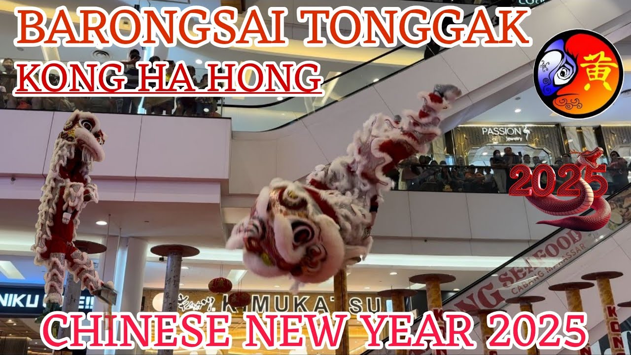 BARONGSAI TONGGAK KONG HA HONG IMLEK 2025 DI LIVING WORLD ALAM SUTERA | YEAR OF THE WOOD SNAKE