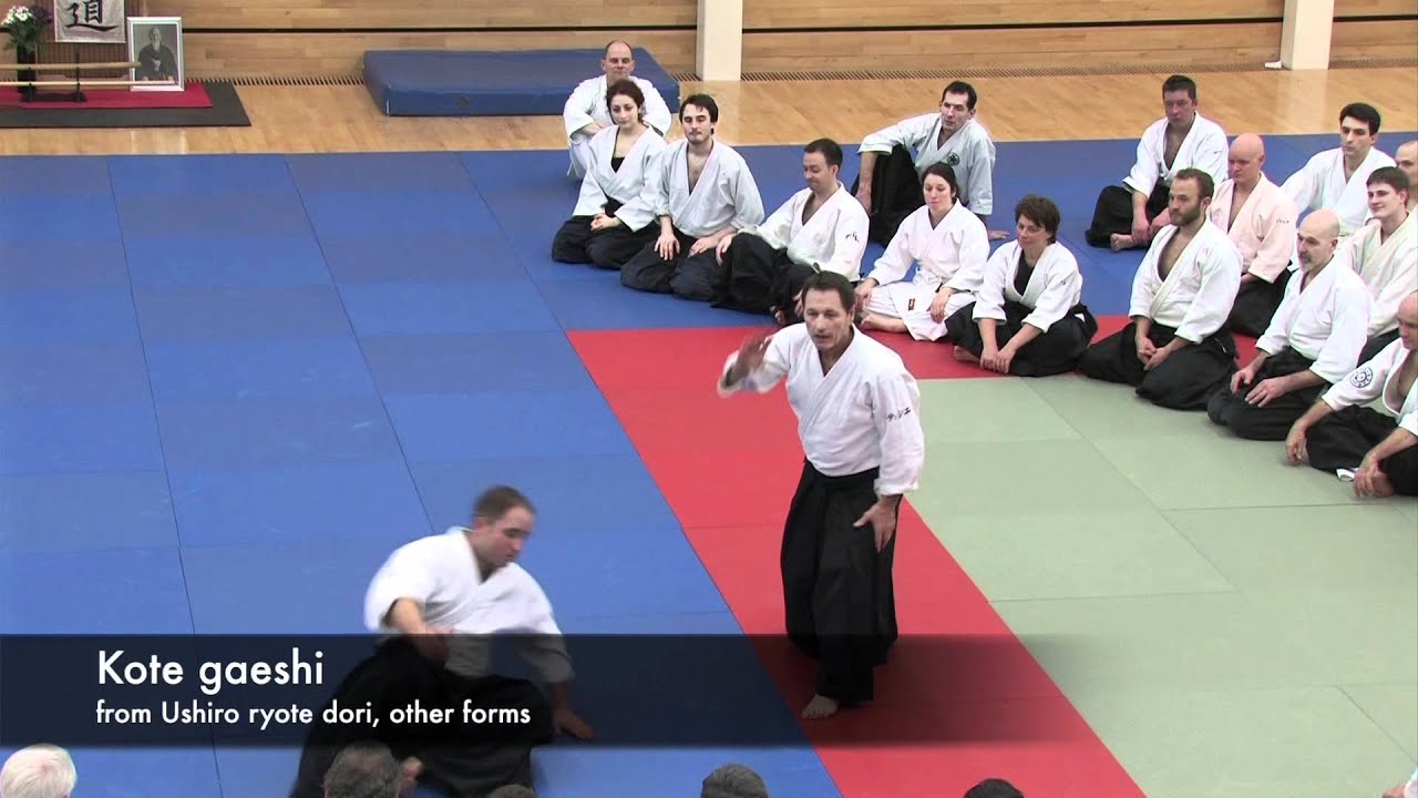 Aikido: Christian Tissier UK 2011, Kote gaeshi